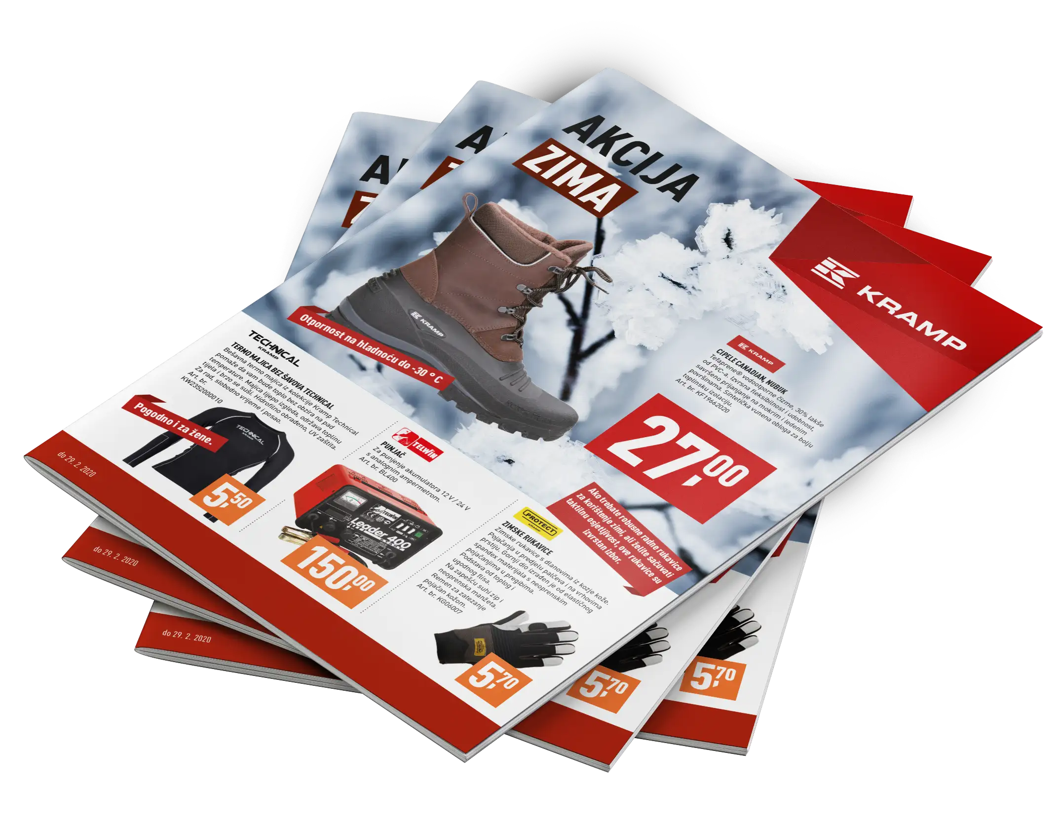 Kramp brožury - reference